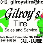Gilroy's Tire Sales and Service